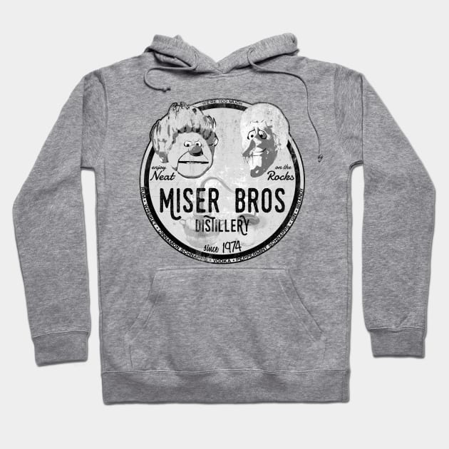 Miser Bros. Distillery T-Shirt Hoodie by daddy1243